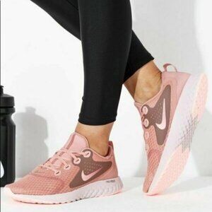 Nike Women's Legend React Running Shoes in Rush Pink